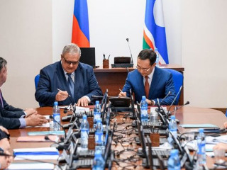 Генеральный директор государственной корпорации — Фонда содействия реформированию ЖКХ Константин Цицин посетил с рабочим визитом Республику Саха (Якутия)