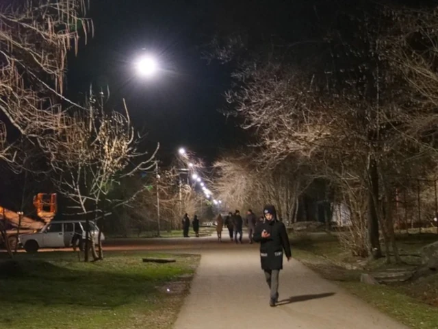 В Кочубеевском округе завершили модернизацию уличного освещения