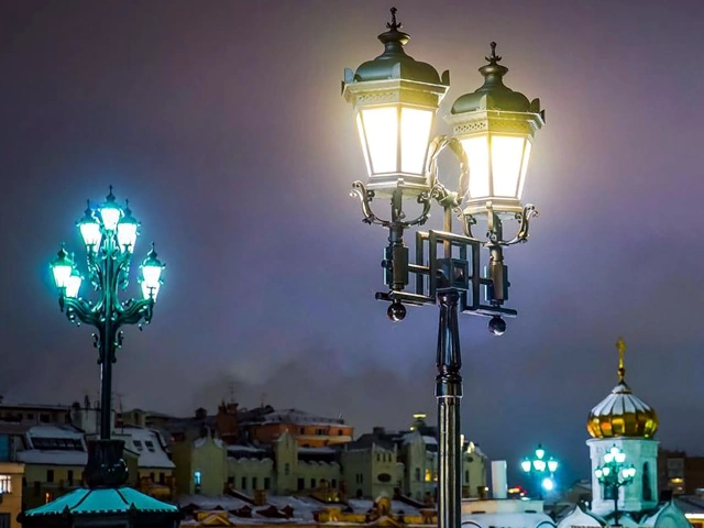Около 53 тысяч умных фонарей появилось в Москве в прошлом году