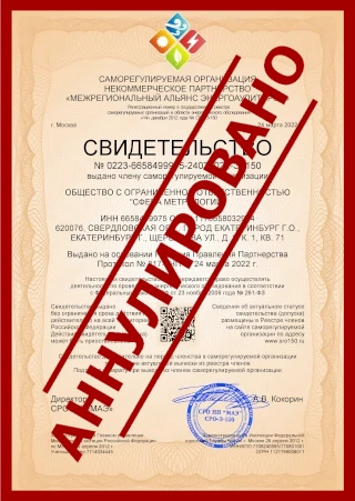 Выдача свидетельства (допуска) саморегулируемой организации в области энергетического обследования (СРО энергоаудиторов)