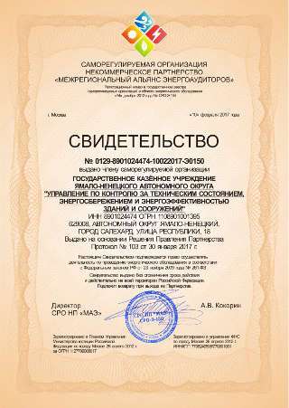 Выдача свидетельства (допуска) СРО